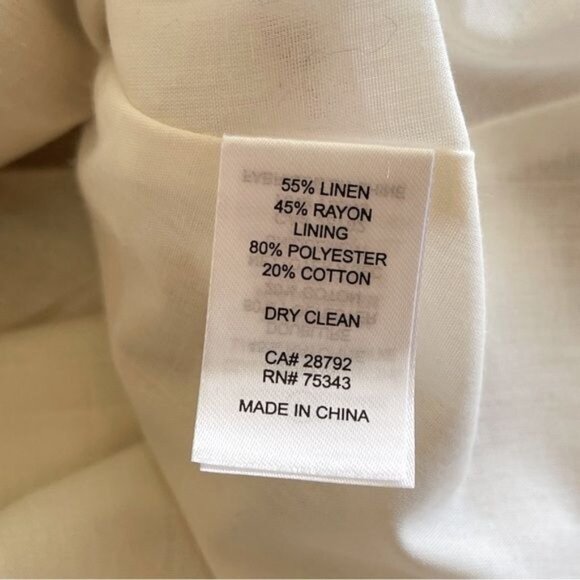 House of Harlow white & tan Puff Sleeve mini Dress 4 - Picture 13 of 14